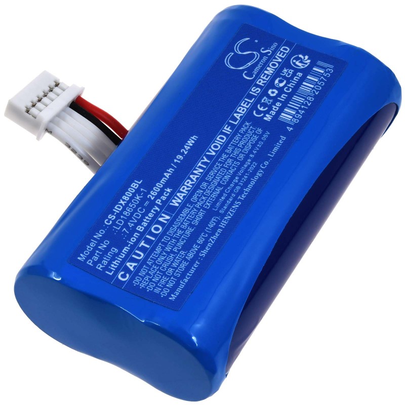 Rechargeable Μπαταρία για payment terminal Ingenico DX8000 type LD18650K-1 2600mAh/18,7Wh
