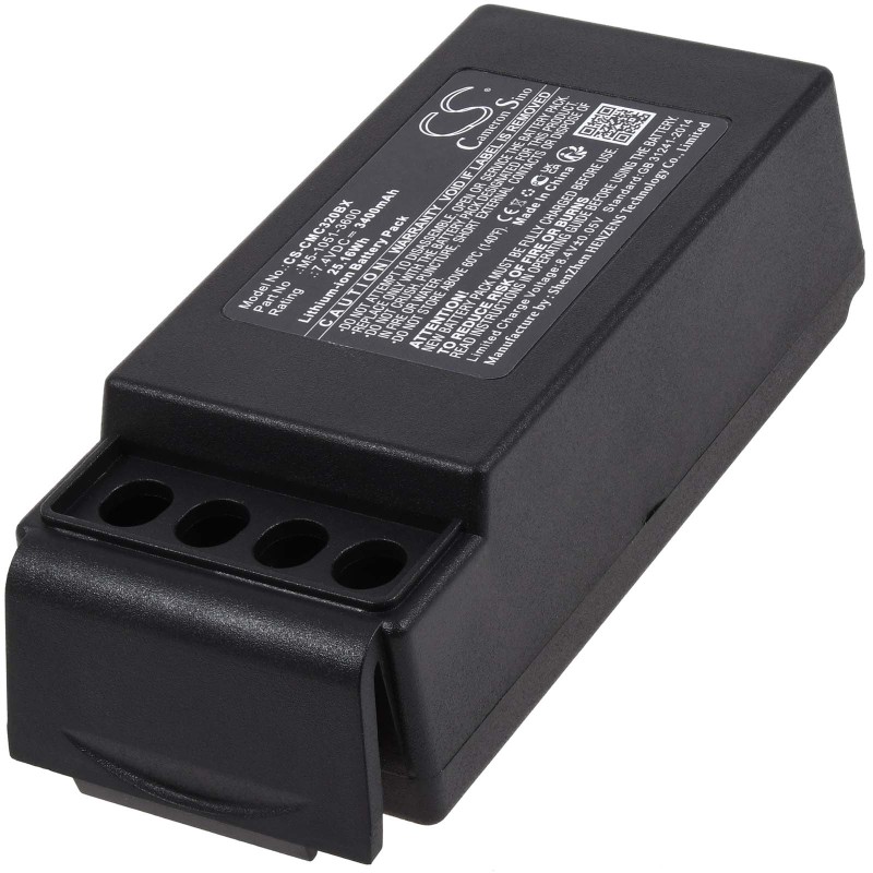 Power Μπαταρία για crane radio remote control Cavotec MC-3000,MC-3, type M5-1051-3600, only 2 contacts 3400mAh/25,2Wh