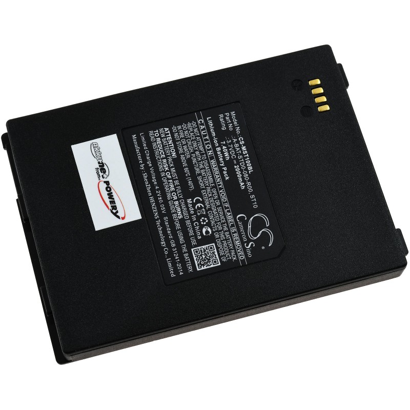 Μπαταρία για barcode scanner, mobile computer M3 Mobile Smart, ST10, type ST10-BATT-S22 etc. 2000mAh/7,4Wh