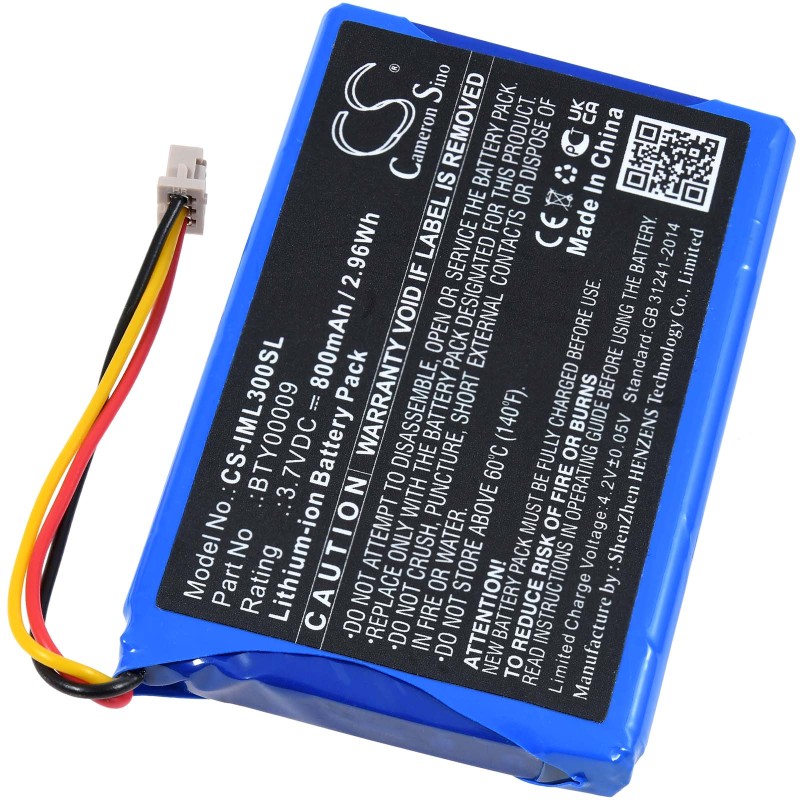 Rechargeable Μπαταρία για payment terminal Ingenico Vital Act 3S type BTY00009 800mAh/3Wh