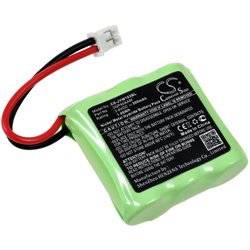Μπαταρία για crane control JAY Wilpa 1035, type Jay 3GP40AAM 300mAh/1,1Wh