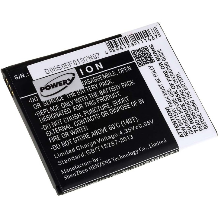 Μπαταρία smartphone Wiko Pulp 3G / type 5251 3,8V 2500mAh Li polymer (P95251)