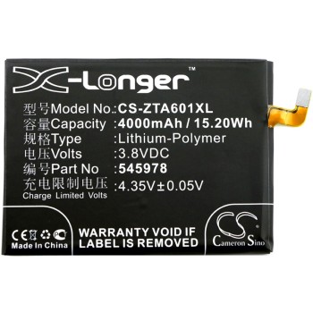 Μπαταρία smartphone ZTE Blade A601 / type 545978 3,8V 4000mAh Li polymer (P9A601)