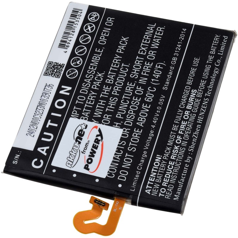 Μπαταρία για mobile phone, smartphone LG G8S ThinQ, G8S ThinQ Global, type BL-T43 3450mAh/13Wh