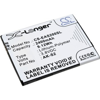 Μπαταρία για mobile phone, smartphone Emporia Smart 2, type AK-S2 2400mAh/9,1Wh