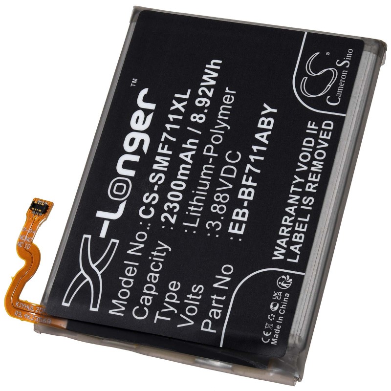 Replacement Μπαταρία για smartphone Samsung Galaxy Z Flip 3 SM-F711 Type EB-BF711ABY 2300mAh/9Wh