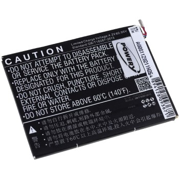 Μπαταρία smartphone ZTE Grand S Flex / type Li3823T43P3h715345 3,8V 2300mAh Li polymer (P9GS2F)