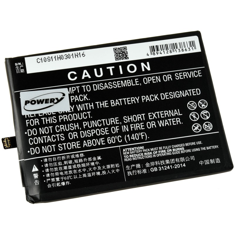 Μπαταρία smartphone Huawei Mate 10 Lite / Nova 2i / Type HB436486ECW 3,85V 3900mAh Li-Polymer (P9HM10)