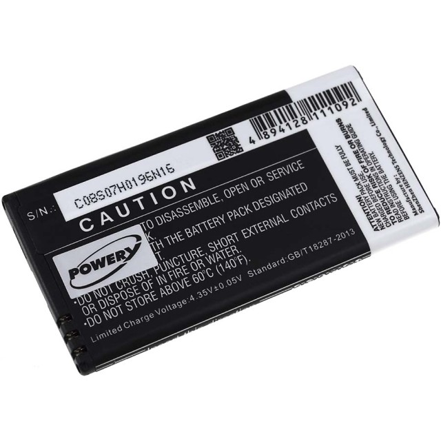 Μπαταρία smartphone Nokia Lumia 640 / type BV-T5C 3,8V 2600mAh Li-ion (P9L640)