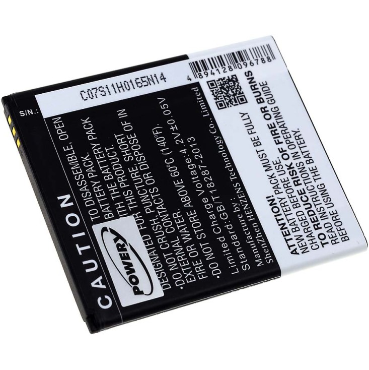 Μπαταρία smartphone Wiko M172 / type Rainbow 3,7V 2000mAh Li-ion (P9M172)