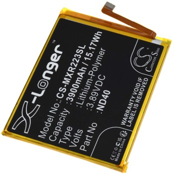 Μπαταρία για smartphone Motorola Moto Edge 30 5G, XT2203, type ND40 3900mAh/15Wh