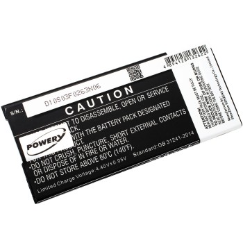 Μπαταρία smartphone Samsung Galaxy A5 (2016) / SM-A5100 / type EB-BA510ABE 3,85V 2900mAh Li-ion (P9SMA510-H)