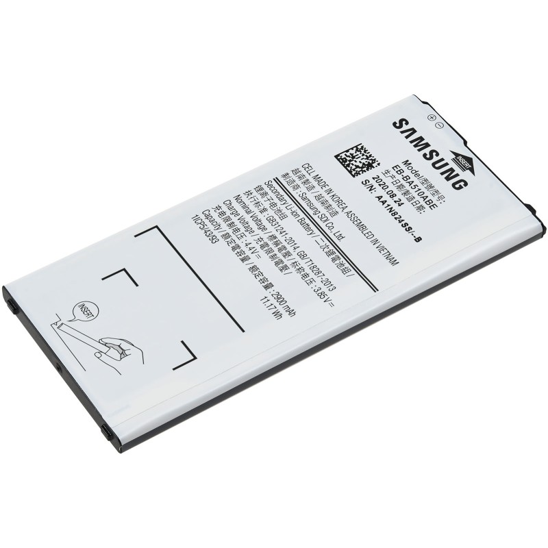 Samsung Μπαταρία για Galaxy A5 2016 Duos / SM-A510S / type EB-BA510ABE 2900mAh/11Wh