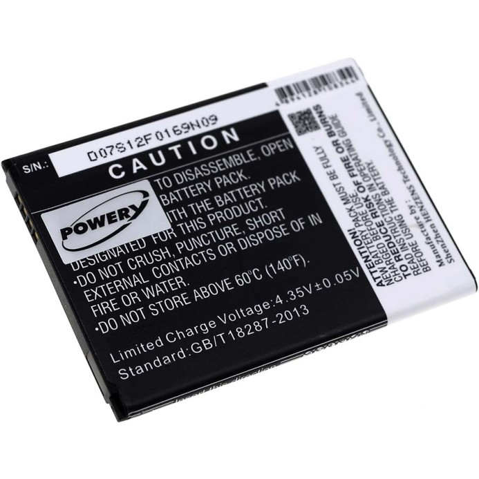 Μπαταρία smartphone Galaxy Ace 4 LTE / SMG-G357 / type EB-BG357BBE 3,8V 1900mAh Li-ion (P9SMG357)