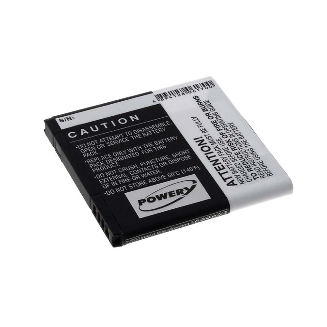 Μπαταρία smartphone HTC Desire X/ type BA S800 3,7V 1400mAh Li-ion (P9T328)