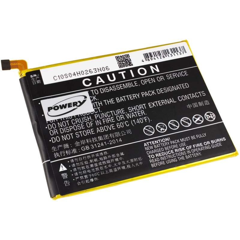 Μπαταρία smartphone ZTE Blade V8 / BV0800 / type Li3927T44P8h786035 3,85V 2700mAh Li polymer (P9V8)