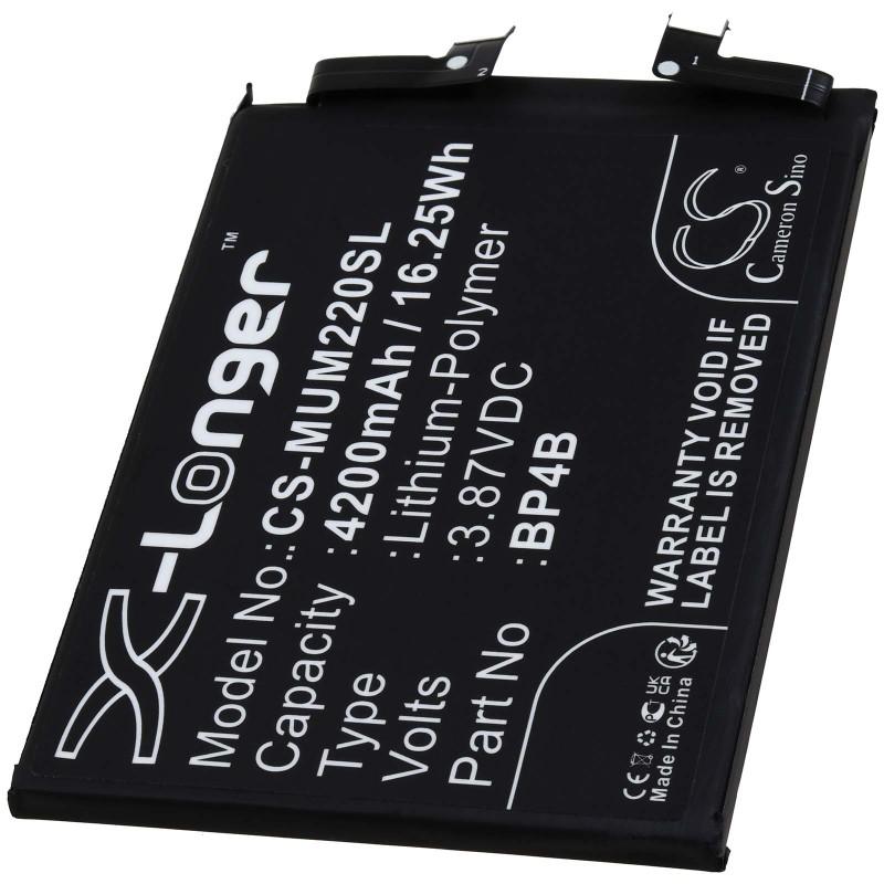 Μπαταρία για smartphone Xiaomi Mi 12 Lite 5G 2203129I type BP4B 4200mAh/16Wh