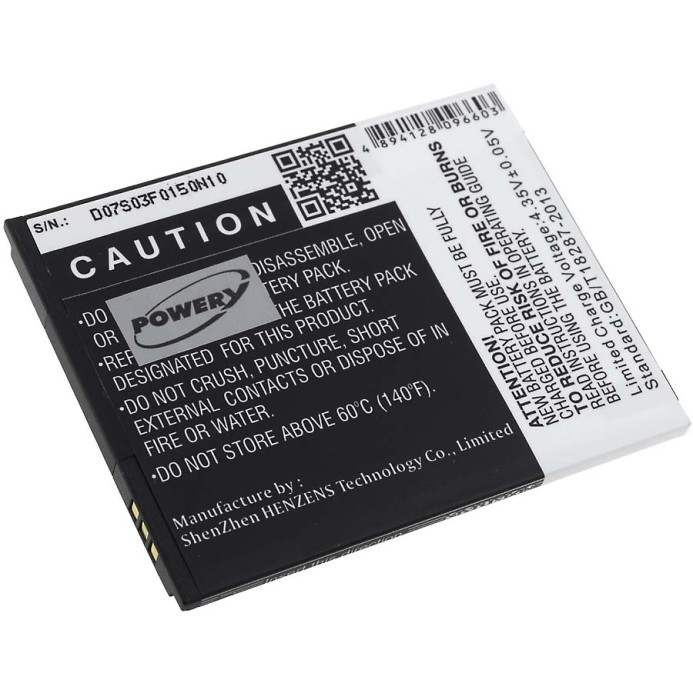 Μπαταρία smartphone Mobistel Cynus T8 / type BTY26190 3,8V 2000mAh Li-ion (PCT8)