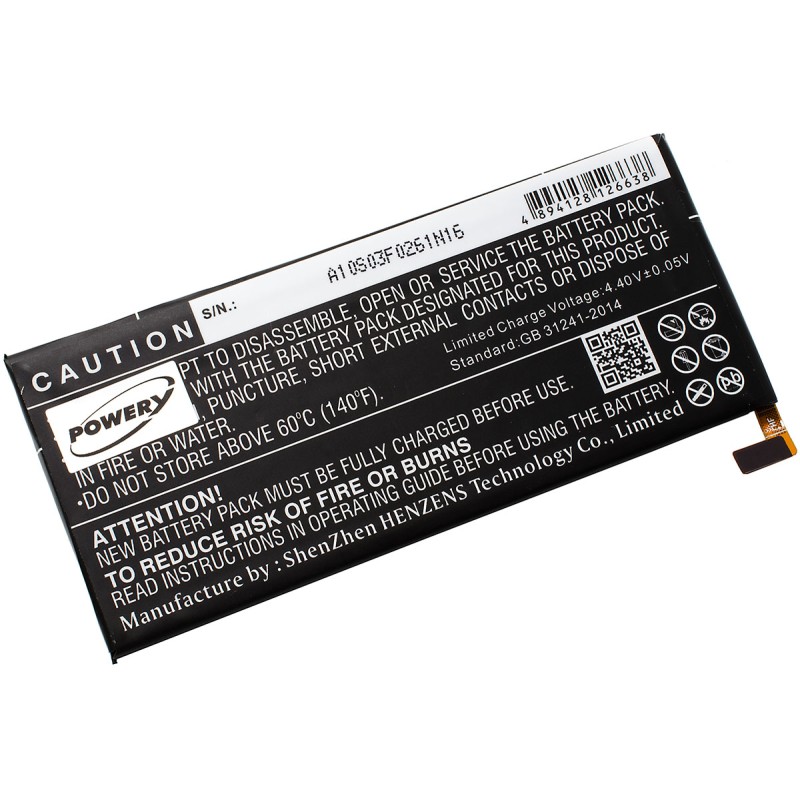 Μπαταρία smartphone Alcatel One Touch Pop 4S LTE / OT-5095 / type TLp029B1 3,85V 2950mAh Li polymer (POT5095)