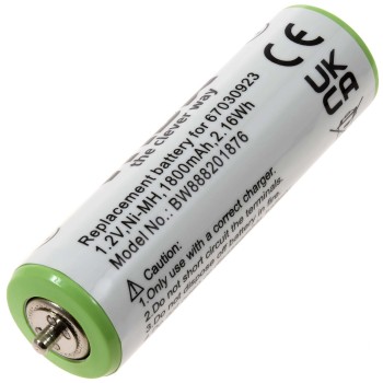 Battery συμβατή με Braun 67030923 67030834 67030165 7030923 1800mAh/2,2Wh