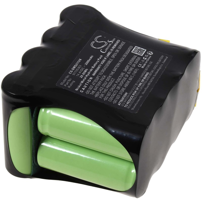 Rechargeable Μπαταρία για Domo DO211S handheld hoover, type 91705363 2000mAh/29Wh