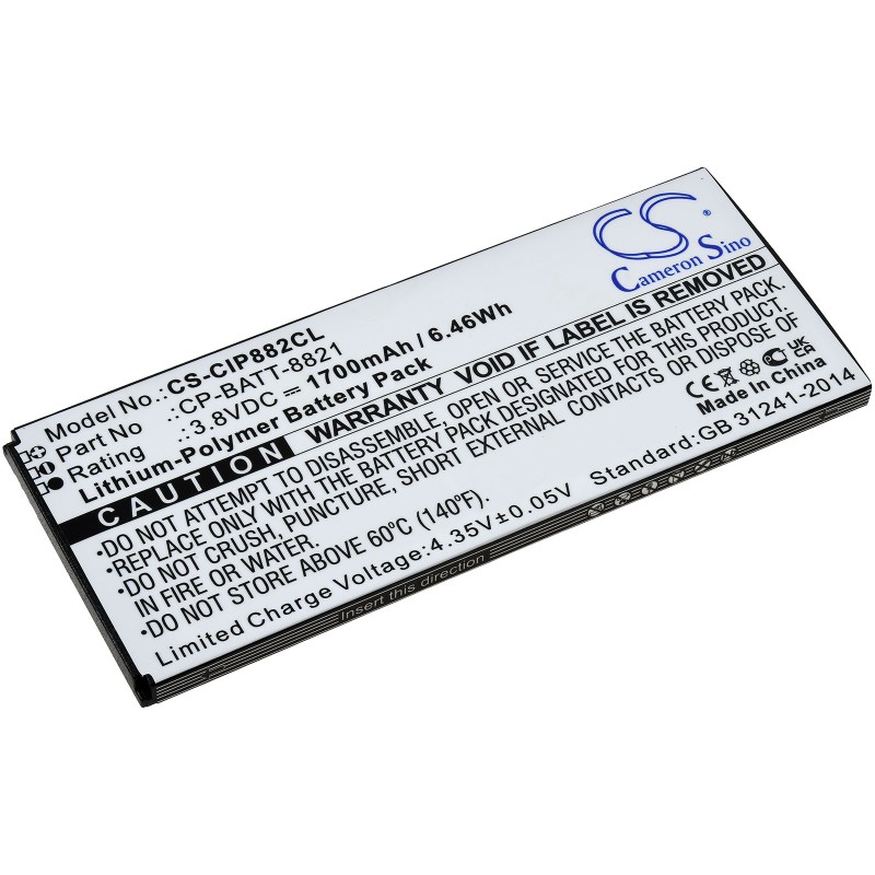 Standard Μπαταρία για wireless IP phone Cisco 8821, CP-8821, type CP-BAT-8821 1700mAh/6,5Wh