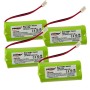 4x Μπαταρία για cordless phone Siemens gigaset A245, A265, A160 700mAh/1,7Wh