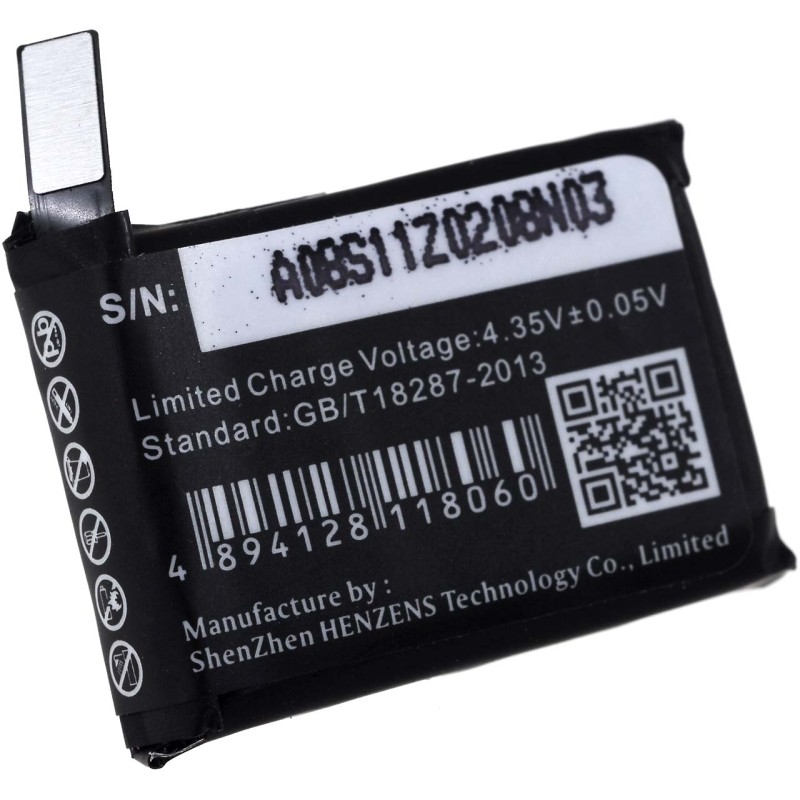 Μπαταρία για Apple Watch A1553 / A1554 / type A1578 3,8V 200mAh Li polymer (V4A1578)