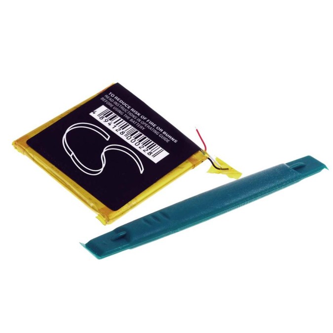 Μπαταρία για Apple iPod Nano 3rd generation 3,7V 450mAh Li polymer (V8NA3)