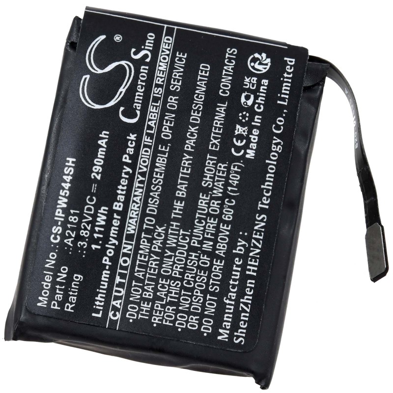 Battery συμβατή με Smartwatch Apple Watch 5 44mm / MWVF2LL/A / Type A2181 290mAh/1,1Wh