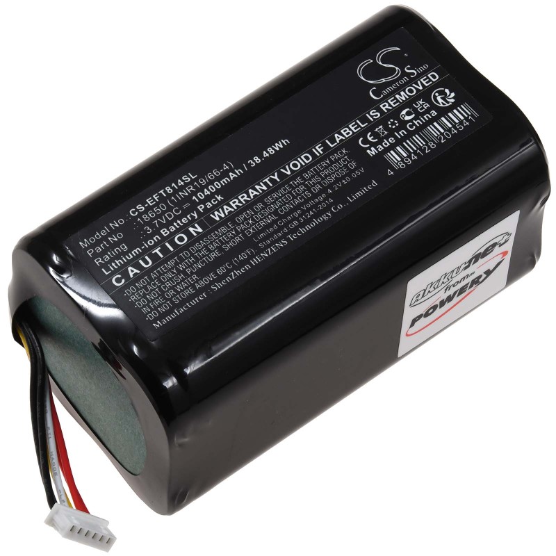 Μπαταρία για security camera Security Cam eufy Cam 2 Pro T8140R type 18650 1INR19/66-4 10400mAh/38,5Wh