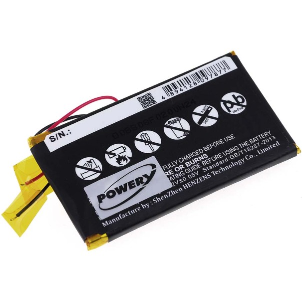 Μπαταρία ασύρματων ακουστικών Fiio EO7K / type PL503560 1S1P 3,7V 1300mAh Li polymer (V9EO7K)