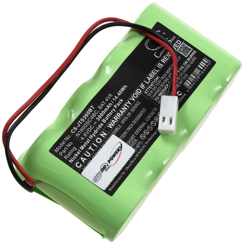 Μπαταρία για alarm system outdoor siren Jablotron OS 360 OS 365A type BAT-4V8 3000mAh/14Wh