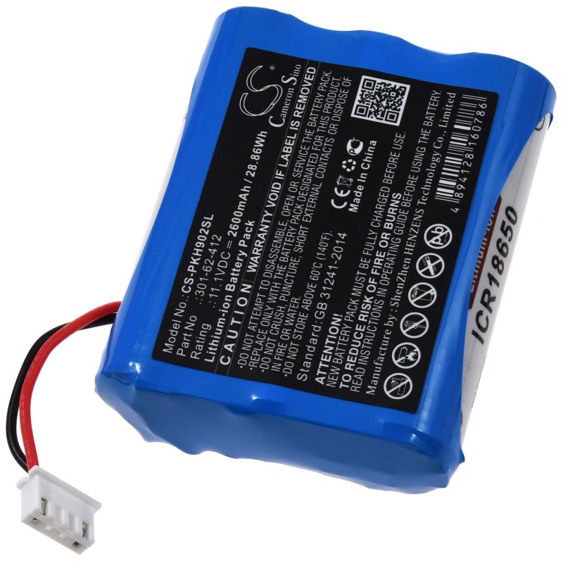Μπαταρία για measuring device Peaktech P 9020 P9021 P9020A / Type 301-62-412 2600mAh/29Wh