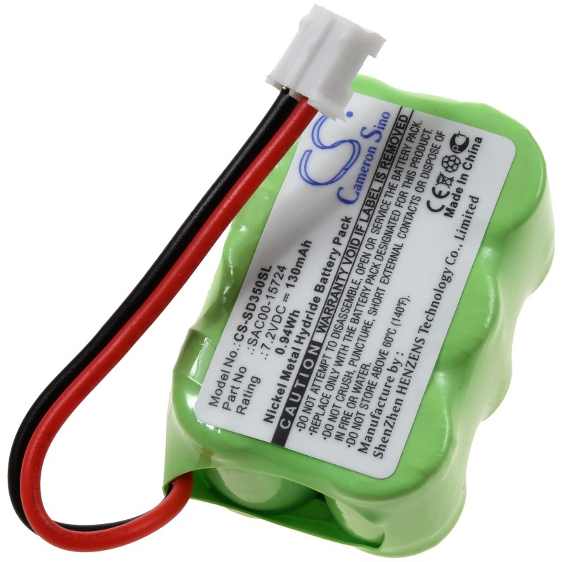 Μπαταρία για transmitter SportDog YardTrainer SD-350 Field-Trainder SD-400 Type SAC00-15724 130mAh/0,9Wh