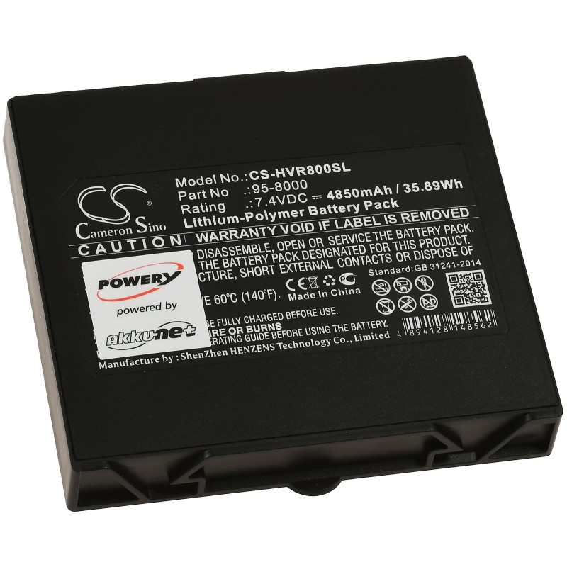 Μπαταρία για aspiration Humanware device Victor Reader Stratus, type 95-8000 7,4V 4850mAh Li-Polymer (V9VRS)