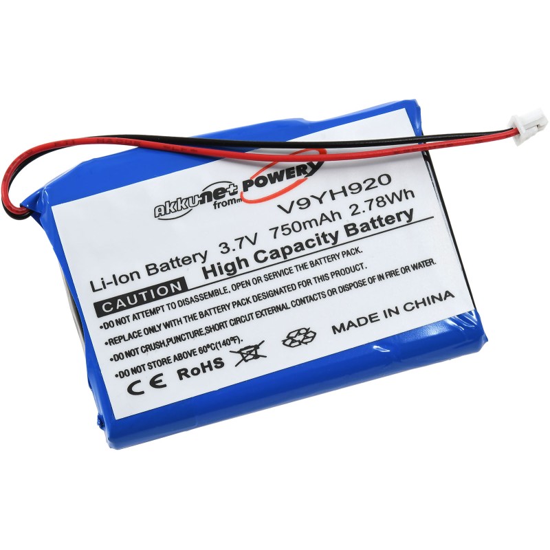 Μπαταρία για MP3 player Samsung YH-920, YH-925, type PPSB0502 750mAh/2,8Wh