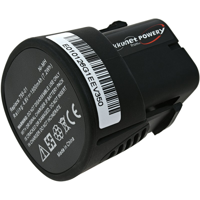 Μπαταρία για tool Dremel 750-02 / type 755-01 1500mAh/7,2Wh