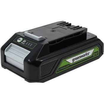 Greenworks GB24B2 24V Li-Ion battery, for all devices in the 24V Greenworks Tools series 2000mAh/48Wh
