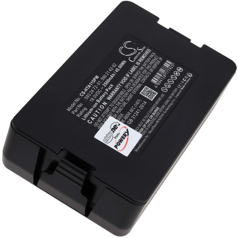 Battery συμβατή με robotic lawnmower Husqvarna Automower 310 (2020) / type 590 81 01-0X 2600mAh/47Wh