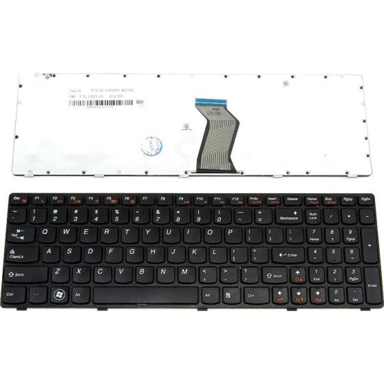 Πληκτρολόγιο Lenovo IdeaPad G580 G585A G590 G770 G780 G790 V580 Z580 Z585 BLACK