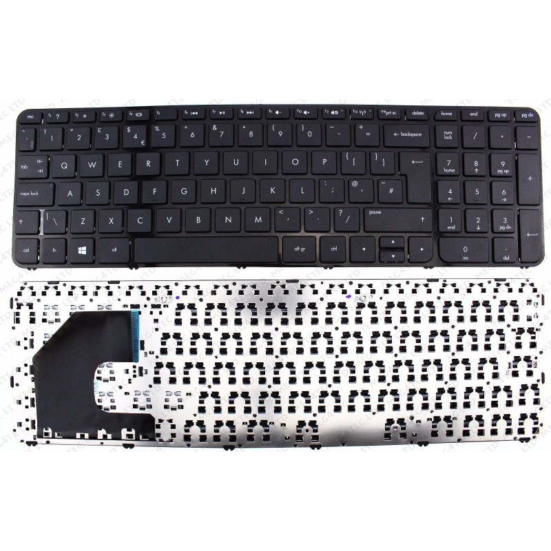 Πληκτρολόγιο HP Pavilion Sleekbook 15 15-B 15-B000 15-B100 15-B051ER 15-B051SR 15-B052ER US BLACK με οριζόντιο ENTER Πληκτρολόγιο HP Pavilion Sleekbook 15 15-B 15-B000 15-B100 15-B051ER 15-B051SR 15-B052ER US BLACK με οριζόντιο ENTER