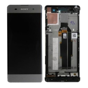 SONY Xperia XA - LCD + Frame + Touch Black Original SONY Xperia XA - LCD + Frame + Touch Black Original