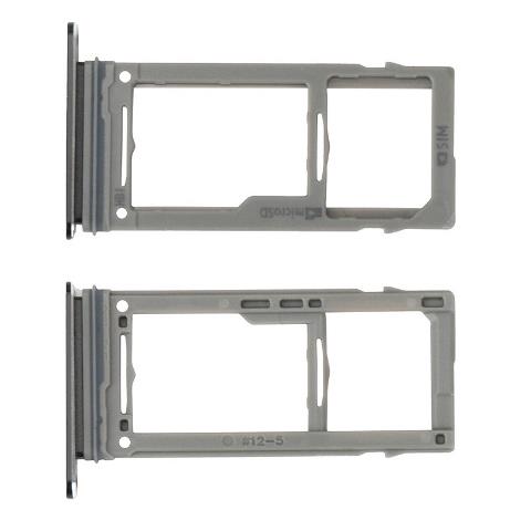 SAMSUNG Galaxy S9 - SIM Card Tray Black Original SAMSUNG Galaxy S9 - SIM Card Tray Black Original