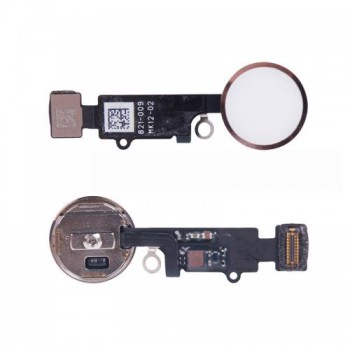 APPLE iPhone 7/7 Plus - Home Button with return function Flex Rose Gold High Quality OEM