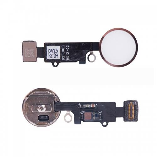APPLE iPhone 7/7 Plus - Home Button with return function Flex Rose Gold High Quality OEM