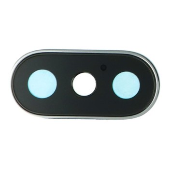 Apple iPhone X - Back Camera Lens and Bezel White Original Apple iPhone X - Back Camera Lens and Bezel White Original