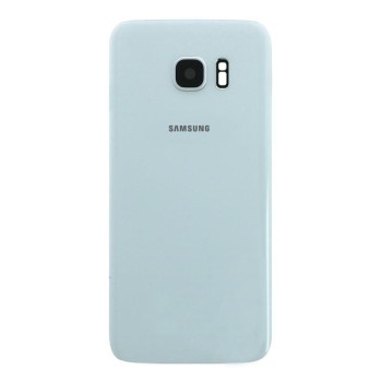 Samsung G935F - Battery cover + Adhesive + Camera Lens White OEM