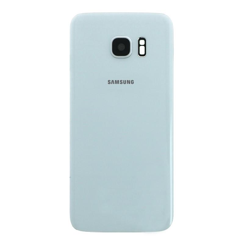 Samsung G935F - Battery cover + Adhesive + Camera Lens White OEM
