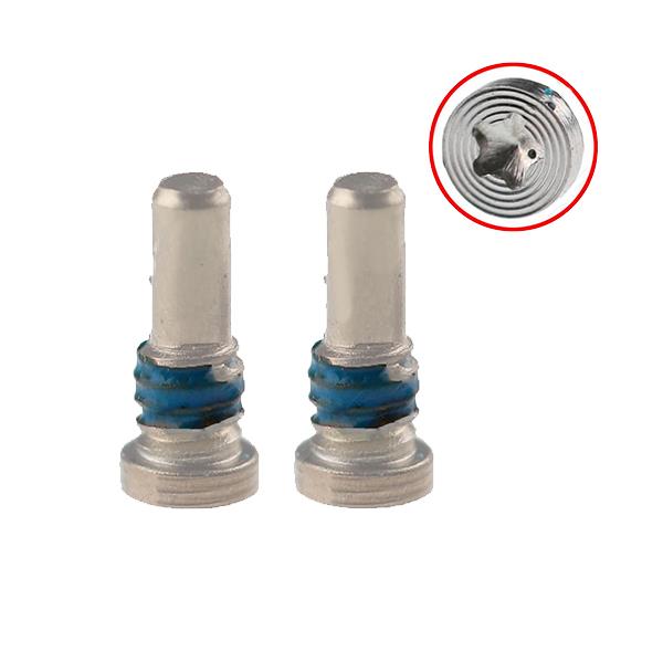 Apple iPhone 8 / 8 Plus - Screws Bottom Set White Original